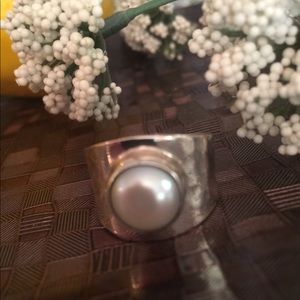 Pearl Ring Sterling Silver 925